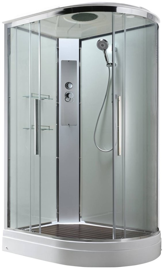 Душевая кабина Avacan EM2912LT AVA 120x90 левая, стандарт, стекла прозрачные, профиль хром Душевая кабина Avacan EM2912LT AVA 120x90 левая, стандарт, стекла прозрачные, профиль хром