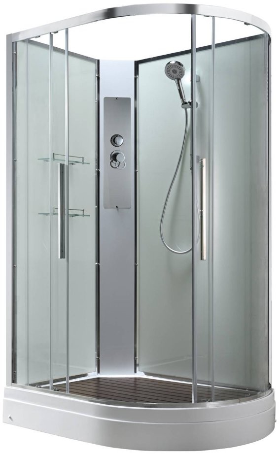 Душевая кабина Avacan EM2812LNT AVA 120x80 левая, без крыши, стекла прозрачные, профиль хром Душевая кабина Avacan EM2812LNT AVA 120x80 левая, без крыши, стекла прозрачные, профиль хром