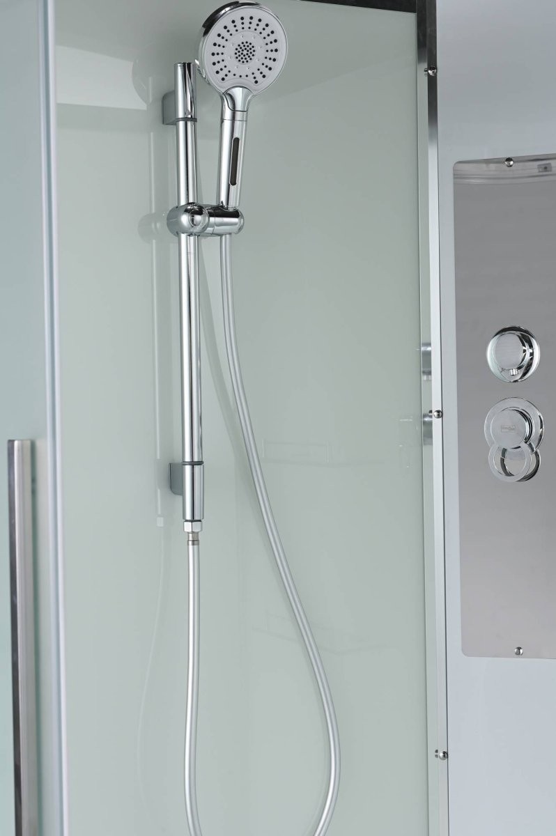 Душевая кабина Avacan EM2080N AVA 80x80 без крыши, стекла матовые, профиль хром Душевая кабина Avacan EM2080N AVA 80x80 без крыши, стекла матовые, профиль хром
