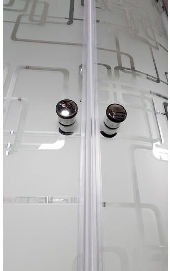 Душевая кабина Avacan EM2012REL AVA 120x90 с электрикой, правая, стекла с узором, профиль хром Душевая кабина Avacan EM2012REL AVA 120x90 с электрикой, правая, стекла с узором, профиль хром