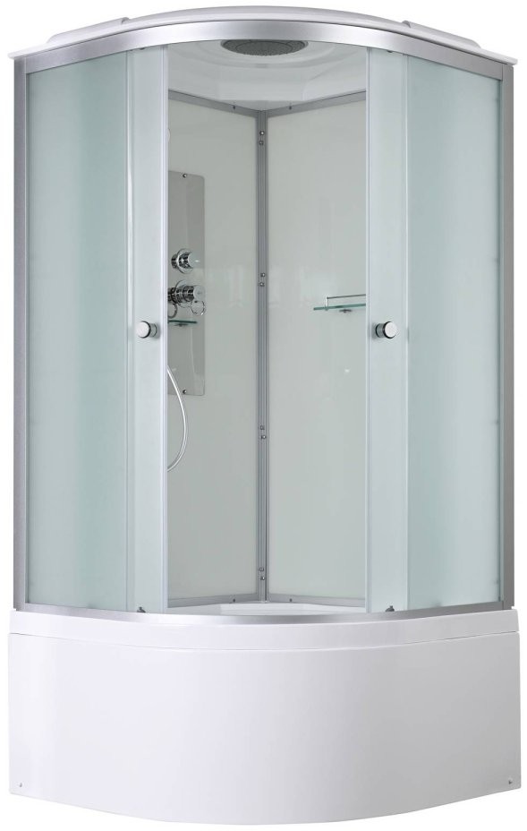 Душевая кабина Avacan D5090 AVA 90x90 стандарт, стекла матовые, профиль хром Душевая кабина Avacan D5090 AVA 90x90 стандарт, стекла матовые, профиль хром