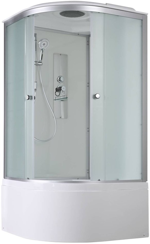 Душевая кабина Avacan D5080 AVA 80x80 стандарт, стекла матовые, профиль хром Душевая кабина Avacan D5080 AVA 80x80 стандарт, стекла матовые, профиль хром