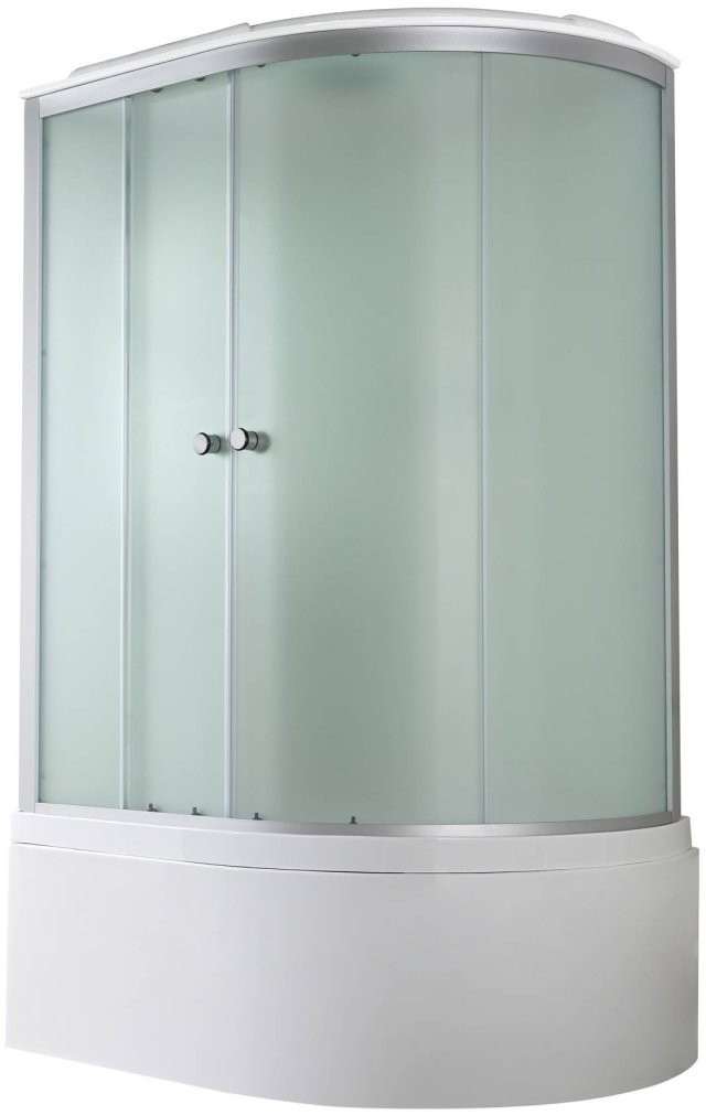 Душевая кабина Avacan D5012LLED AVA 120x80 левая, LED, стекла матовые, профиль хром Душевая кабина Avacan D5012LLED AVA 120x80 левая, LED, стекла матовые, профиль хром