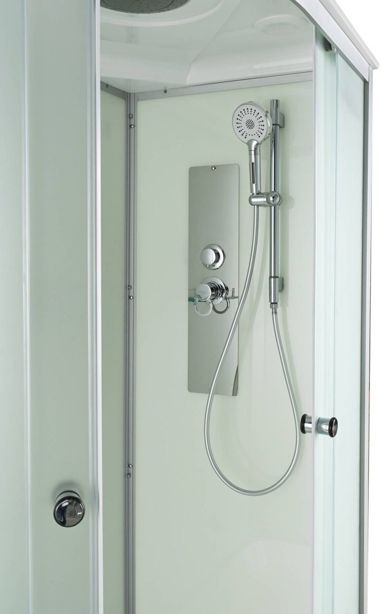 Душевая кабина Avacan D5012LN AVA 120x80 левая, без крыши, стекла матовые, профиль хром Душевая кабина Avacan D5012LN AVA 120x80 левая, без крыши, стекла матовые, профиль хром