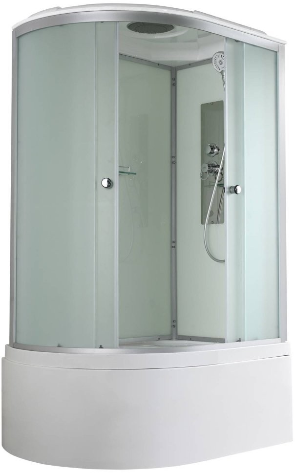 Душевая кабина Avacan D5012R AVA 120x80 правая, стандарт, стекла матовые, профиль хром Душевая кабина Avacan D5012R AVA 120x80 правая, стандарт, стекла матовые, профиль хром