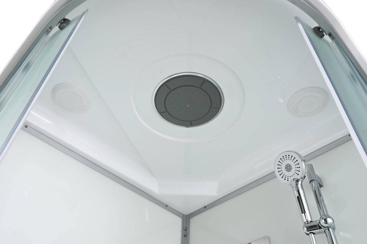 Душевая кабина AvacanD2080 AVA 80x80 стандарт, стекла матовые, профиль хром Душевая кабина AvacanD2080 AVA 80x80 стандарт, стекла матовые, профиль хром