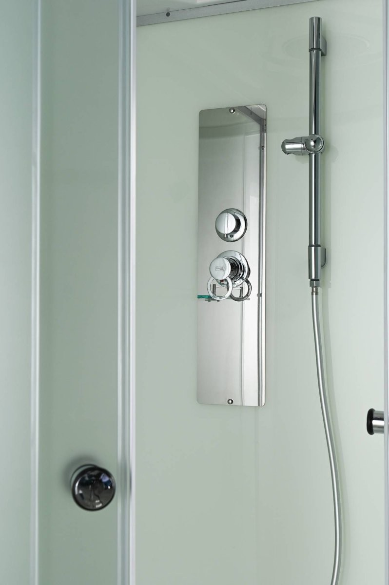 Душевая кабина Avacan D3012LN AVA 120x80 левая, без крыши, стекла матовые, профиль хром Душевая кабина Avacan D3012LN AVA 120x80 левая, без крыши, стекла матовые, профиль хром