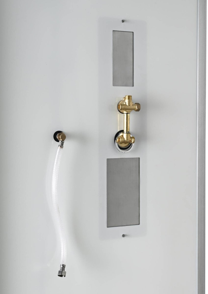 Душевая кабина Avacan D2012LN AVA 120x80 левая, без крыши, стекла матовые, профиль хром Душевая кабина Avacan D2012LN AVA 120x80 левая, без крыши, стекла матовые, профиль хром