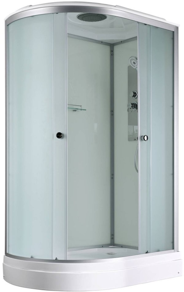 Душевая кабина Avacan D2012R AVA 120x80 правая, стандарт, стекла матовые, профиль хром Душевая кабина Avacan D2012R AVA 120x80 правая, стандарт, стекла матовые, профиль хром