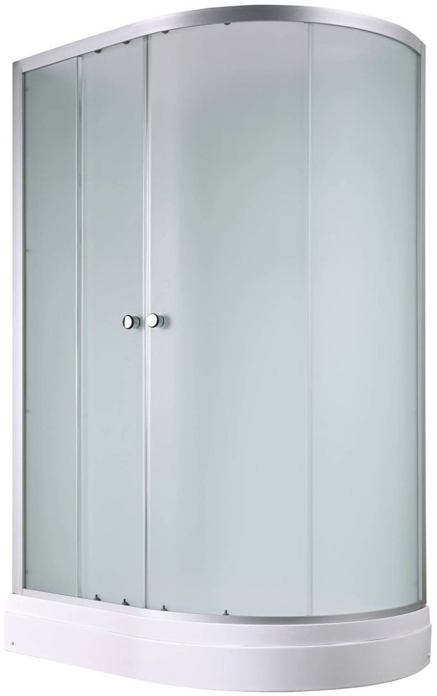 Душевая кабина Avacan D2012LN AVA 120x80 левая, без крыши, стекла матовые, профиль хром Душевая кабина Avacan D2012LN AVA 120x80 левая, без крыши, стекла матовые, профиль хром