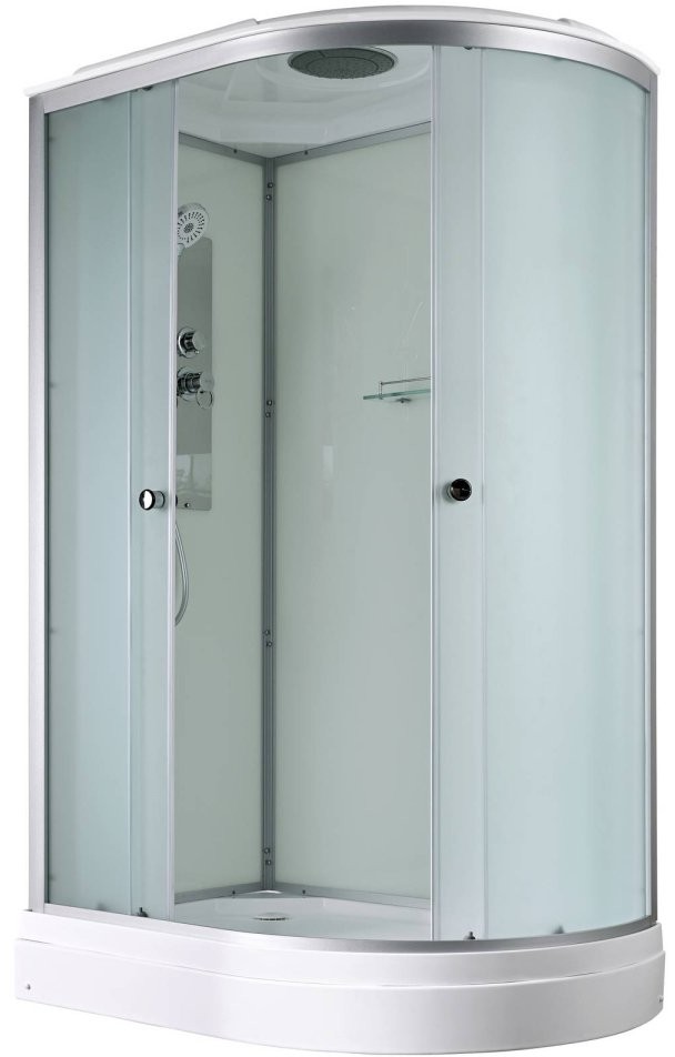 Душевая кабина Avacan D2012L AVA 120x80 левая, стандарт, стекла матовые, профиль хром Душевая кабина Avacan D2012L AVA 120x80 левая, стандарт, стекла матовые, профиль хром