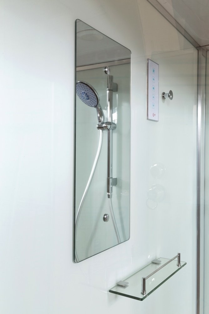 Душевая кабина Avacan D120SREL AVA 120x80 с электрикой, правая, стекла матовые, профиль хром Душевая кабина Avacan D120SREL AVA 120x80 с электрикой, правая, стекла матовые, профиль хром