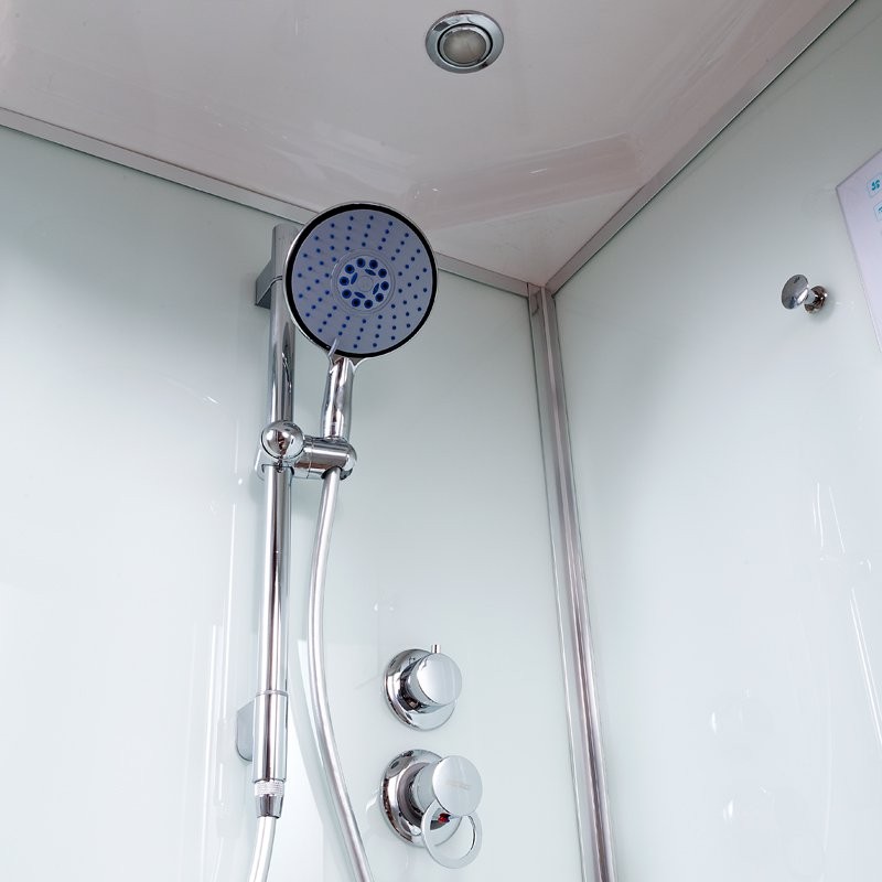 Душевая кабина Avacan D120SREL AVA 120x80 с электрикой, правая, стекла матовые, профиль хром Душевая кабина Avacan D120SREL AVA 120x80 с электрикой, правая, стекла матовые, профиль хром