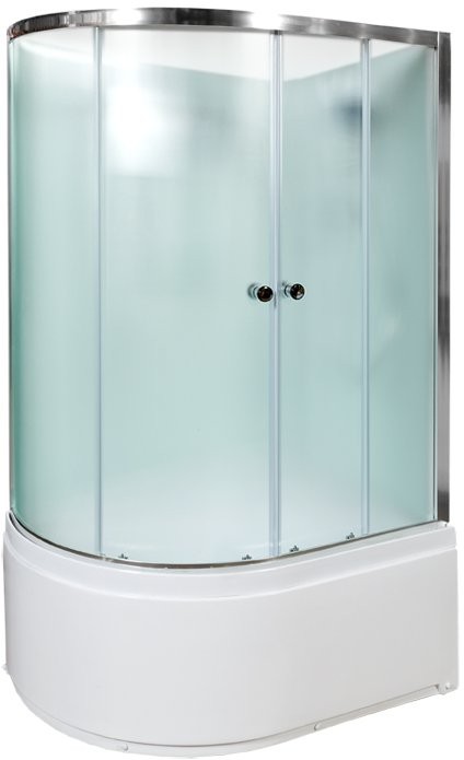 Душевая кабина Avacan D120R AVA 120x80 без крыши, правая, стекла матовые, профиль хром Душевая кабина Avacan D120R AVA 120x80 без крыши, правая, стекла матовые, профиль хром