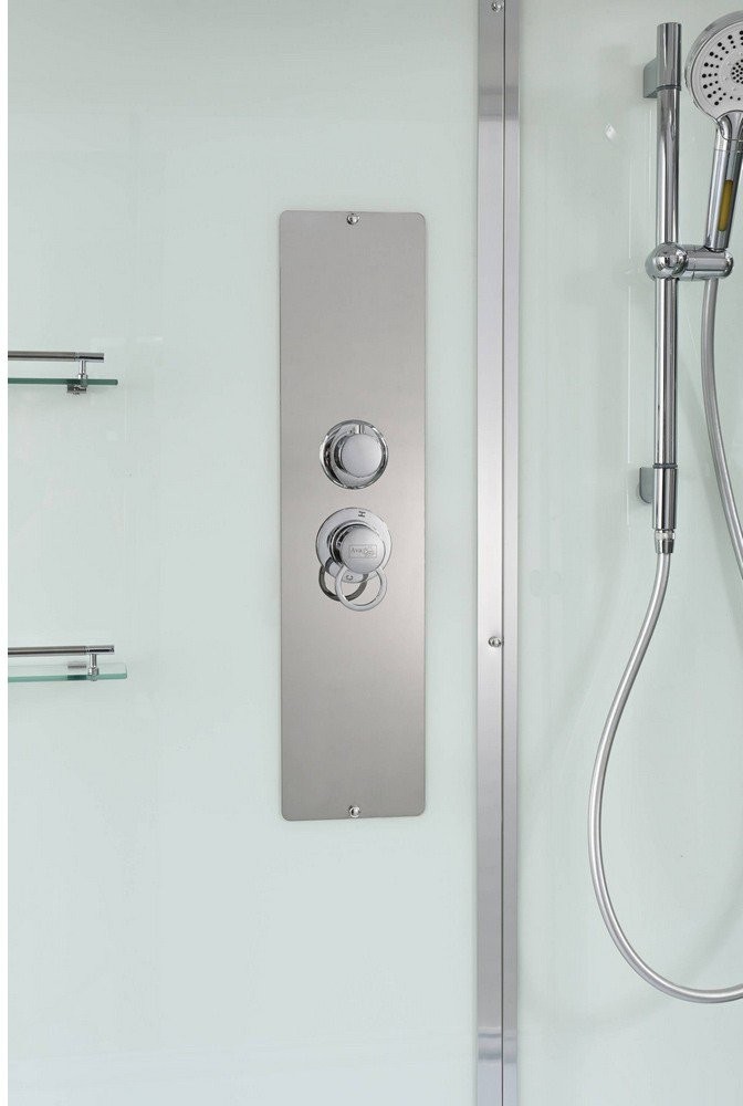 Душевая кабина Avacan V2810 AVA 100x80 стекла прозрачные, профиль хром Душевая кабина Avacan V2810 AVA 100x80 стекла прозрачные, профиль хром