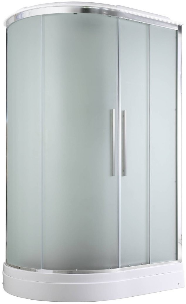 Душевая кабина Avacan EM2811R AVA 110x80 правая, стандарт, стекла матовые, профиль хром Душевая кабина Avacan EM2811R AVA 110x80 правая, стандарт, стекла матовые, профиль хром