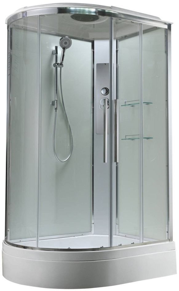 Душевая кабина Avacan EM3812RT AVA 120x80 правая, стандарт, стекла прозрачные, профиль хром Душевая кабина Avacan EM3812RT AVA 120x80 правая, стандарт, стекла прозрачные, профиль хром