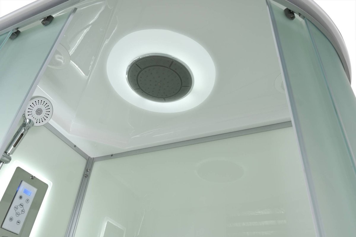 Душевая кабина Avacan D5012LLED AVA 120x80 левая, LED, стекла матовые, профиль хром Душевая кабина Avacan D5012LLED AVA 120x80 левая, LED, стекла матовые, профиль хром