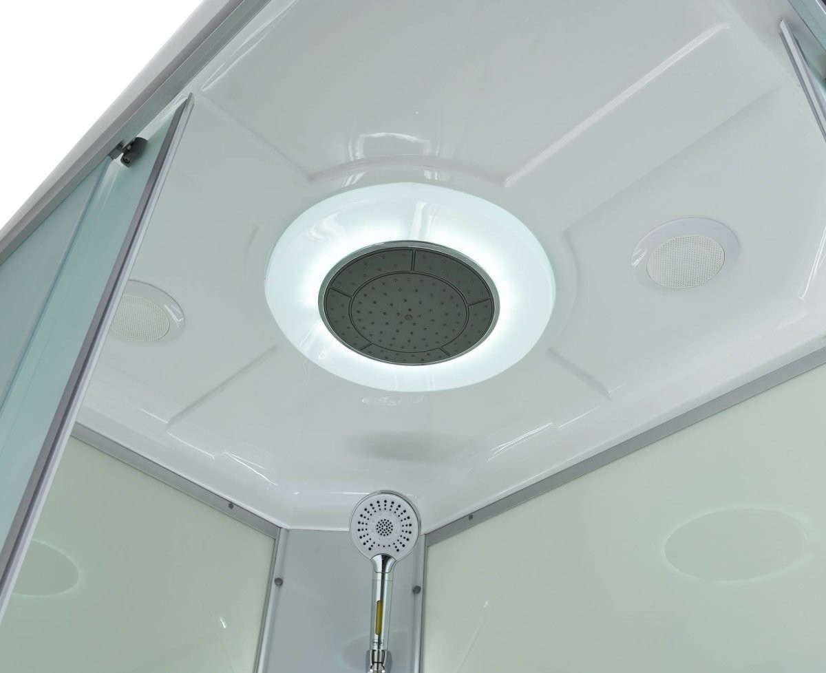 Душевая кабина Avacan CK2911LED AVA 110x90 LED, стекла матовые, профиль хром Душевая кабина Avacan CK2911LED AVA 110x90 LED, стекла матовые, профиль хром