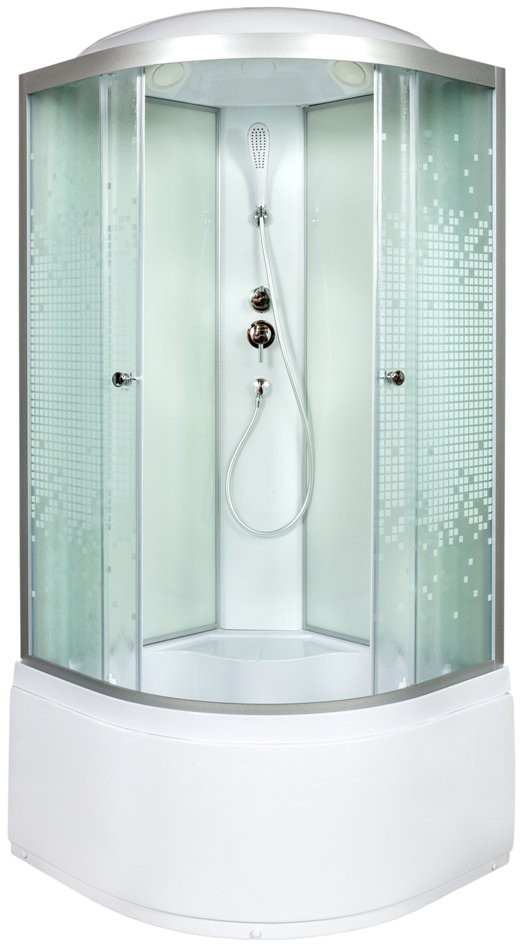 Душевая кабина Avacan L910 AVA 100x100 стандартная (стекла матовые с рисунком) Душевая кабина Avacan L910 AVA 100x100 стандартная (стекла матовые с рисунком)