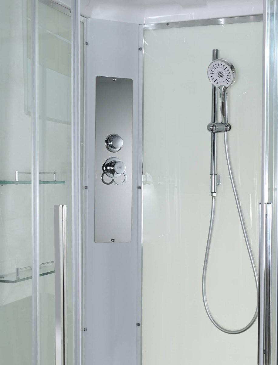 Душевая кабина Avacan K2810 AVA 100x80 стандарт, стекла прозрачные, профиль хром Душевая кабина Avacan K2810 AVA 100x80 стандарт, стекла прозрачные, профиль хром