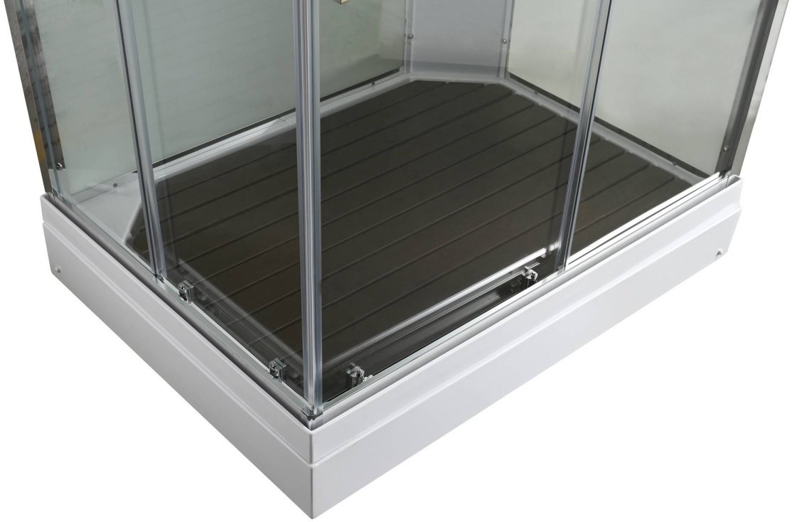 Душевая кабина Avacan K2810 AVA 100x80 стандарт, стекла прозрачные, профиль хром Душевая кабина Avacan K2810 AVA 100x80 стандарт, стекла прозрачные, профиль хром