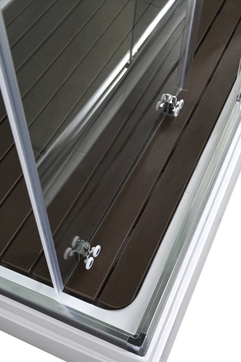 Душевая кабина Avacan K2810 AVA 100x80 стандарт, стекла прозрачные, профиль хром Душевая кабина Avacan K2810 AVA 100x80 стандарт, стекла прозрачные, профиль хром
