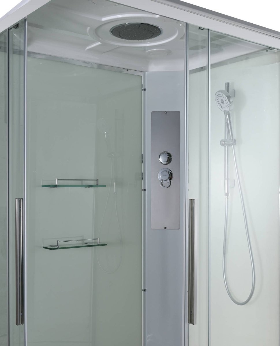 Душевая кабина Avacan K2810 AVA 100x80 стандарт, стекла прозрачные, профиль хром Душевая кабина Avacan K2810 AVA 100x80 стандарт, стекла прозрачные, профиль хром