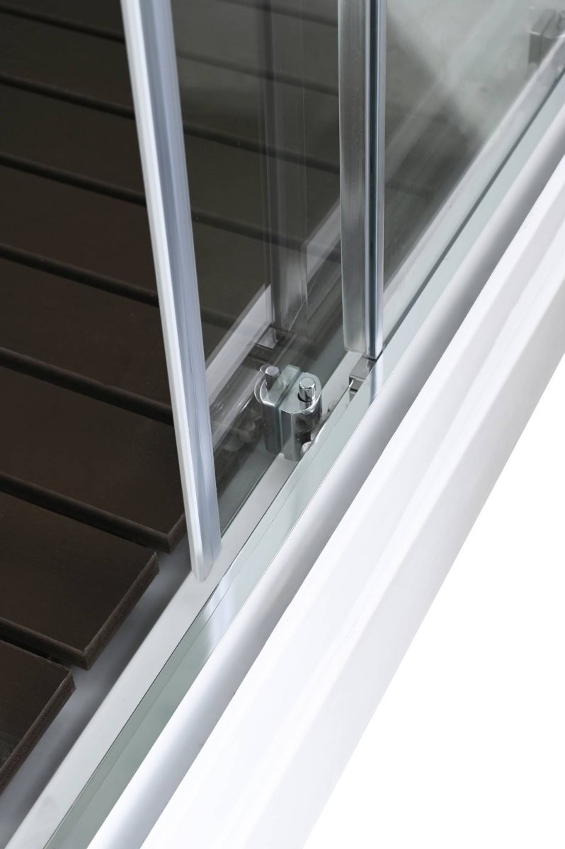 Душевая кабина Avacan K2090N AVA 90x90 без крыши, стекла прозрачные, профиль хром Душевая кабина Avacan K2090N AVA 90x90 без крыши, стекла прозрачные, профиль хром
