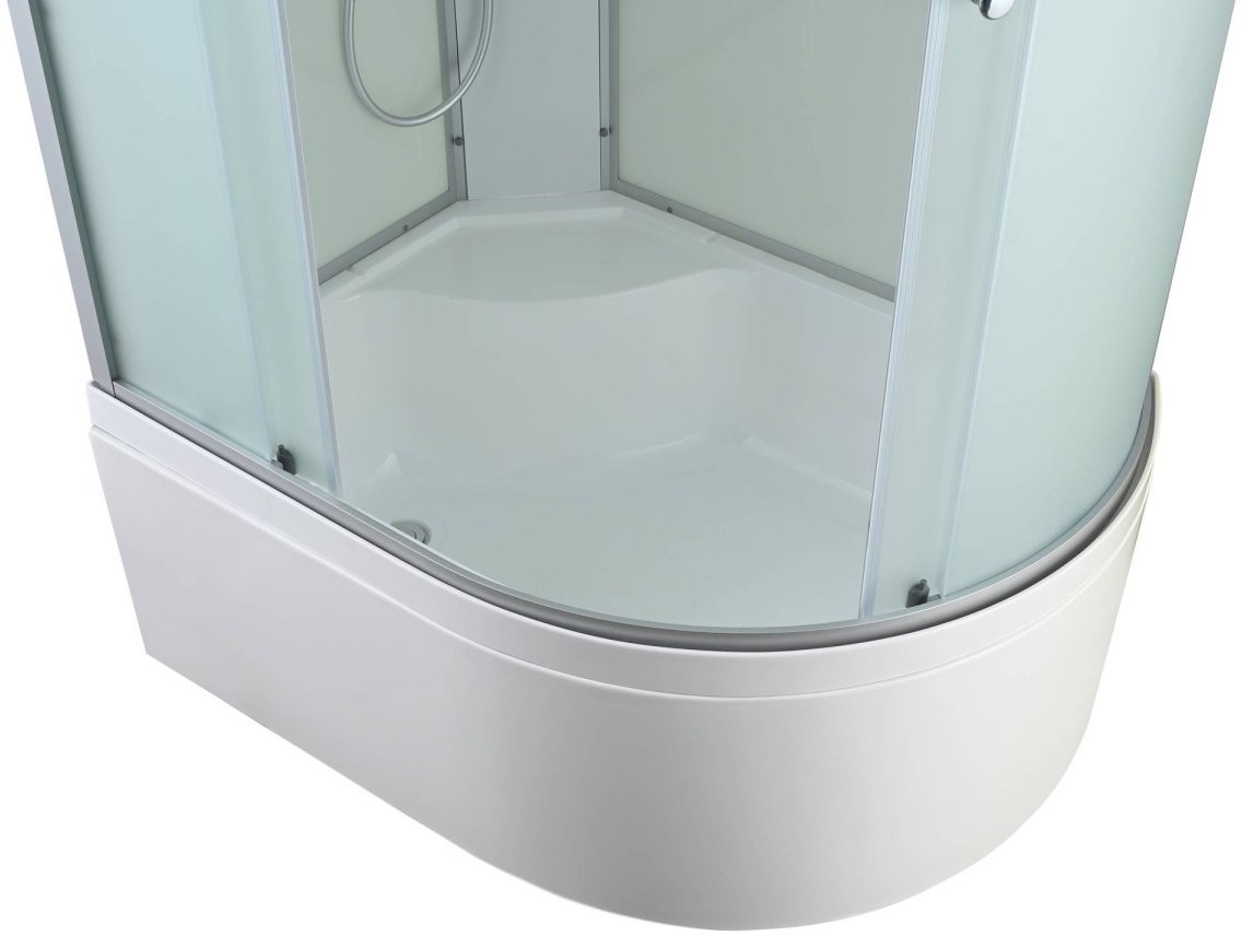 Душевая кабина Avacan C5012LN AVA 120x80 без крыши, левая, стекла матовые, профиль хром Душевая кабина Avacan C5012LN AVA 120x80 без крыши, левая, стекла матовые, профиль хром