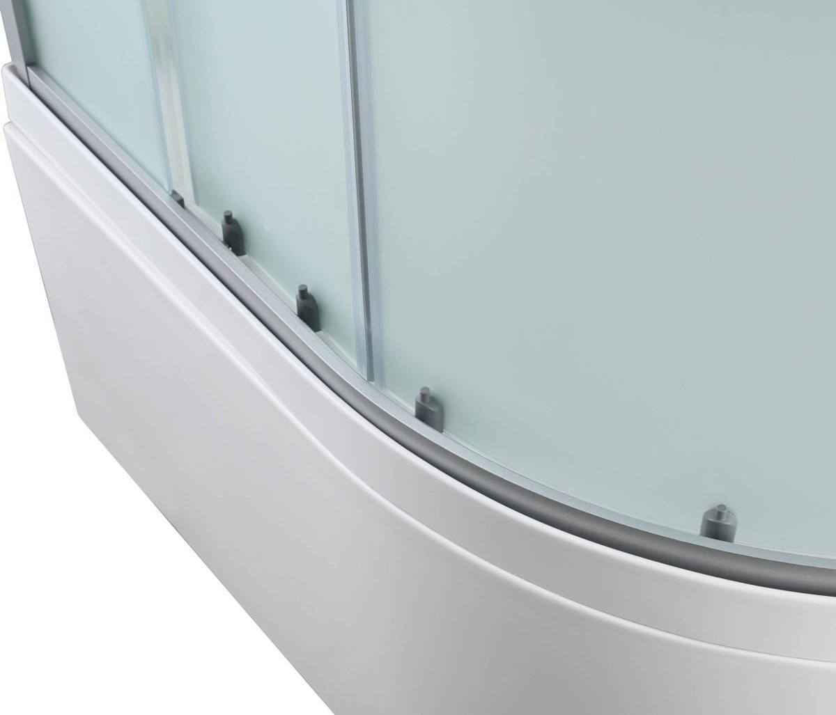 Душевая кабина Avacan C5012LN AVA 120x80 без крыши, левая, стекла матовые, профиль хром Душевая кабина Avacan C5012LN AVA 120x80 без крыши, левая, стекла матовые, профиль хром