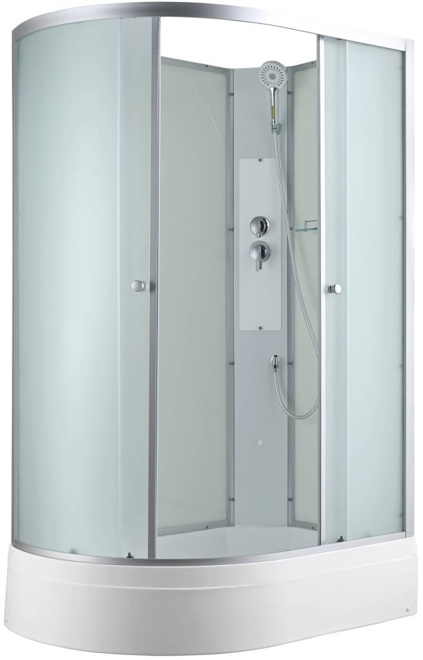 Душевая кабина Avacan C3012RN AVA 120x80 без крыши, правая, стекла матовые, профиль хром Душевая кабина Avacan C3012RN AVA 120x80 без крыши, правая, стекла матовые, профиль хром