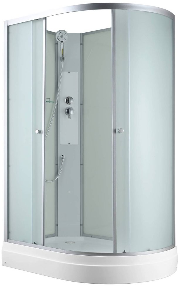 Душевая кабина Avacan C2012L N AVA 120x80 без крыши, левая, стекла матовые, профиль хром Душевая кабина Avacan C2012L N AVA 120x80 без крыши, левая, стекла матовые, профиль хром