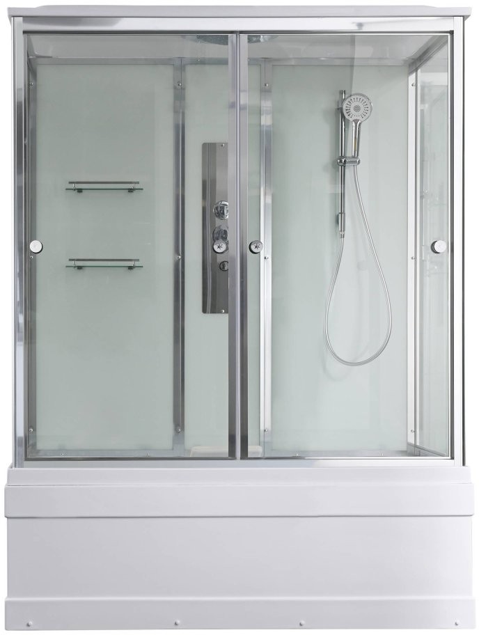 Душевая кабина Avacan V5015 AVA 150x85 стандарт, стекла прозрачные, профиль хром Душевая кабина Avacan V5015 AVA 150x85 стандарт, стекла прозрачные, профиль хром
