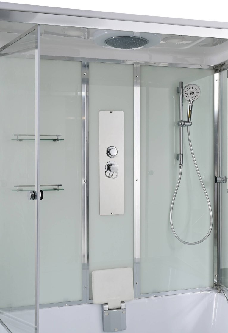 Душевая кабина Avacan V5015 AVA 150x85 стандарт, стекла прозрачные, профиль хром Душевая кабина Avacan V5015 AVA 150x85 стандарт, стекла прозрачные, профиль хром