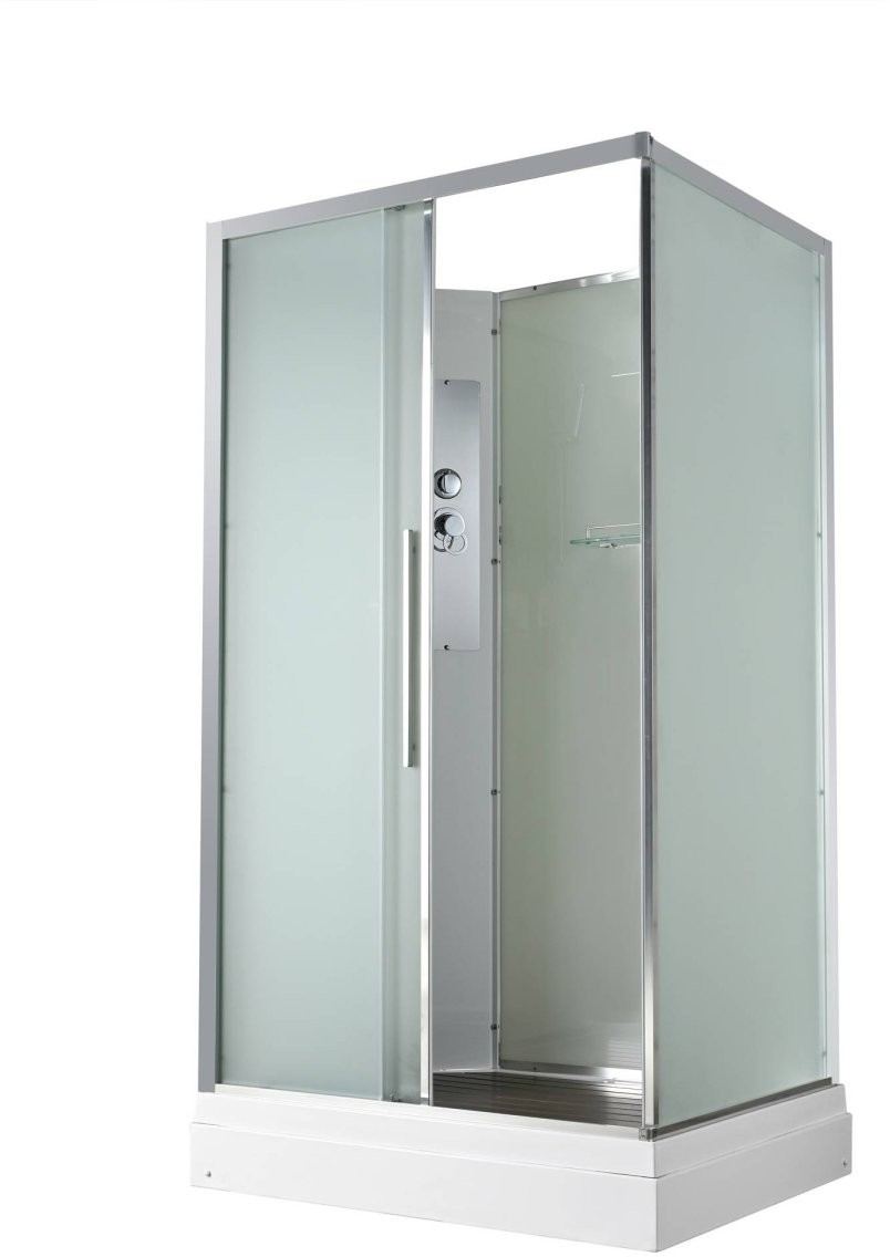 Душевая кабина Avacan KD2912N AVA 120x90 без крыши, стекла матовые, профиль хром Душевая кабина Avacan KD2912N AVA 120x90 без крыши, стекла матовые, профиль хром