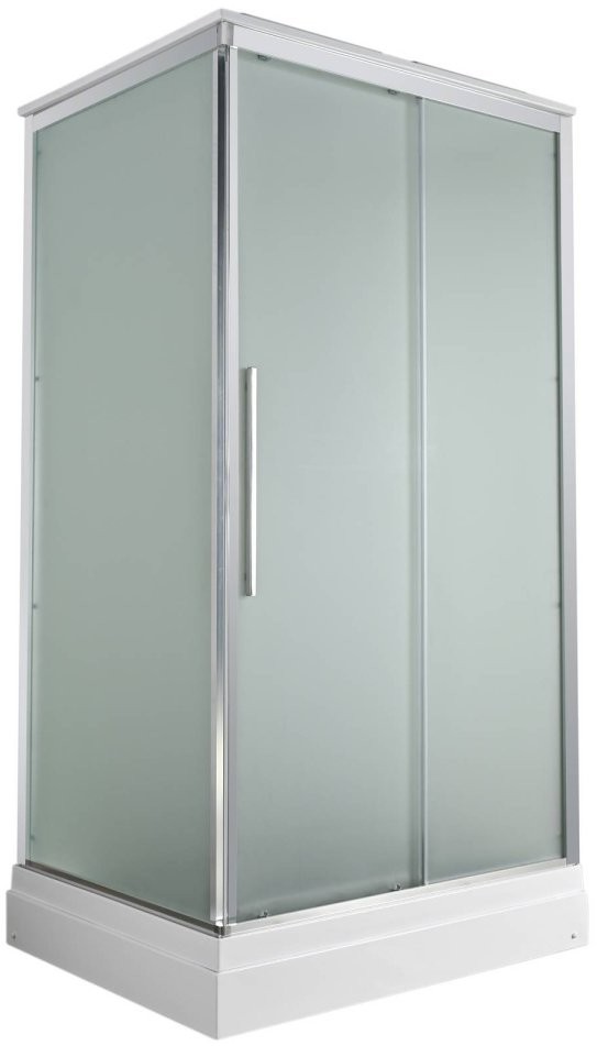 Душевая кабина Avacan KD2911LED AVA 110x90 LED, стекла матовые, профиль хром Душевая кабина Avacan KD2911LED AVA 110x90 LED, стекла матовые, профиль хром