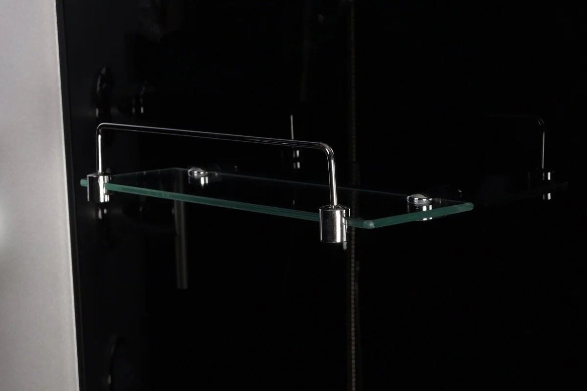 Душевая кабина Niagara Eco 120x80 правая, с крышей, стекло тонированное / профиль хром Душевая кабина Niagara Eco 120x80 правая, с крышей, стекло тонированное / профиль хром