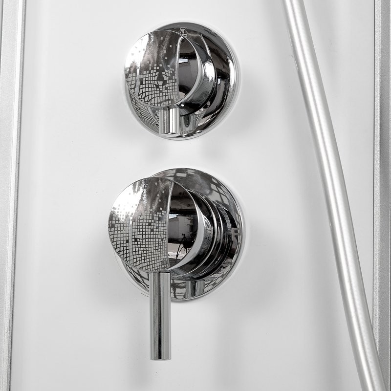 Душевая кабина Avacan L910GM+EL AVA 100x100 с гидромассажем и электрикой (стекла матовые с рисунком) Душевая кабина Avacan L910GM+EL AVA 100x100 с гидромассажем и электрикой (стекла матовые с рисунком)