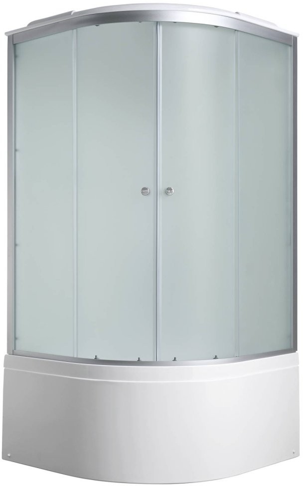 Душевая кабина Avacan C5010LED AVA 100x100 LED, стекла матовые, профиль хром Душевая кабина Avacan C5010LED AVA 100x100 LED, стекла матовые, профиль хром