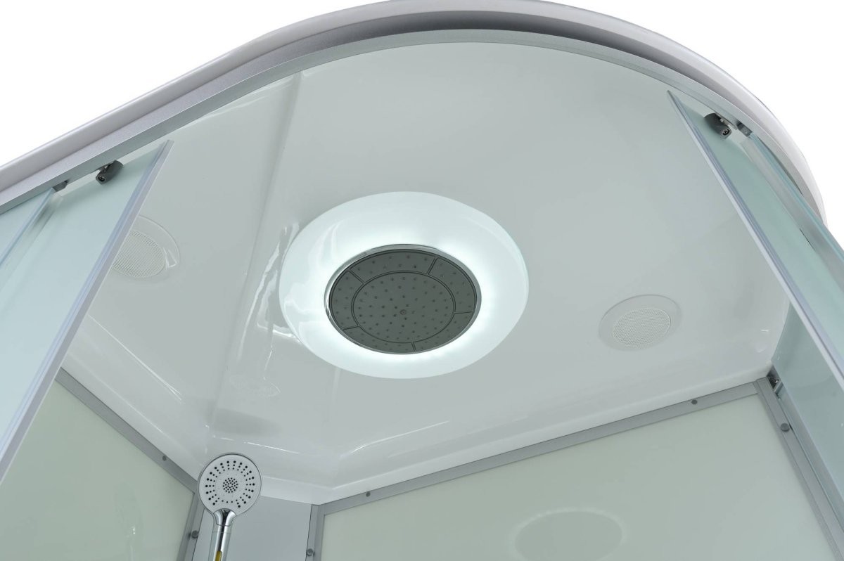 Душевая кабина Avacan C5012LLED AVA 120x80 LED, левая, стекла матовые, профиль хром Душевая кабина Avacan C5012LLED AVA 120x80 LED, левая, стекла матовые, профиль хром