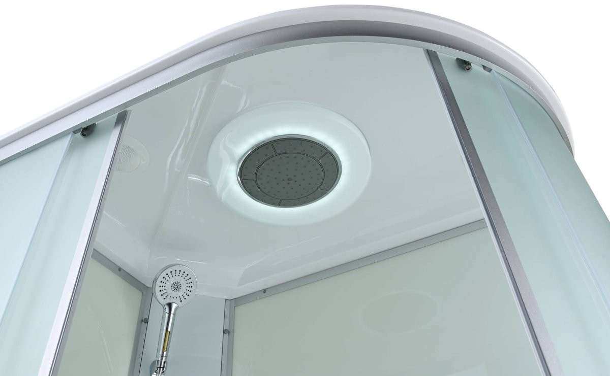 Душевая кабина Avacan C3012LLED AVA 120x80 LED, левая, стекла матовые, профиль хром Душевая кабина Avacan C3012LLED AVA 120x80 LED, левая, стекла матовые, профиль хром