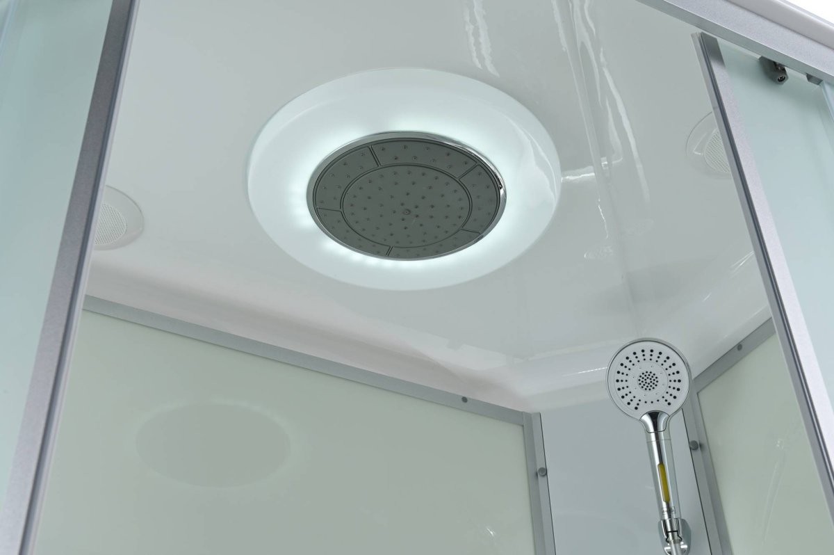 Душевая кабина Avacan C2012R LED AVA 120x80 LED, правая, стекла матовые, профиль хром Душевая кабина Avacan C2012R LED AVA 120x80 LED, правая, стекла матовые, профиль хром