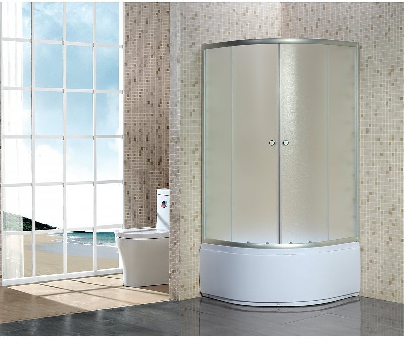 Душевой уголок Niagara NG-005-14 80x80 стекла матовые, профиль матовый хром Душевой уголок Niagara NG-005-14 80x80 стекла матовые, профиль матовый хром