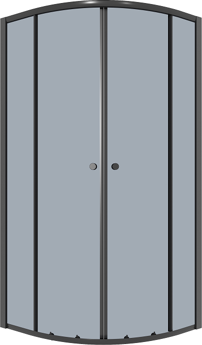 Душевой уголок Niagara Eco NG-1003-14T 80x80 стекла тонированные, профиль черный Душевой уголок Niagara Eco NG-1003-14T 80x80 стекла тонированные, профиль черный