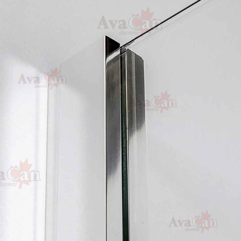 Душевая стенка Avacan MC100 AVA 100x200 стекла прозрачные, профиль хром Душевая стенка Avacan MC100 AVA 100x200 стекла прозрачные, профиль хром