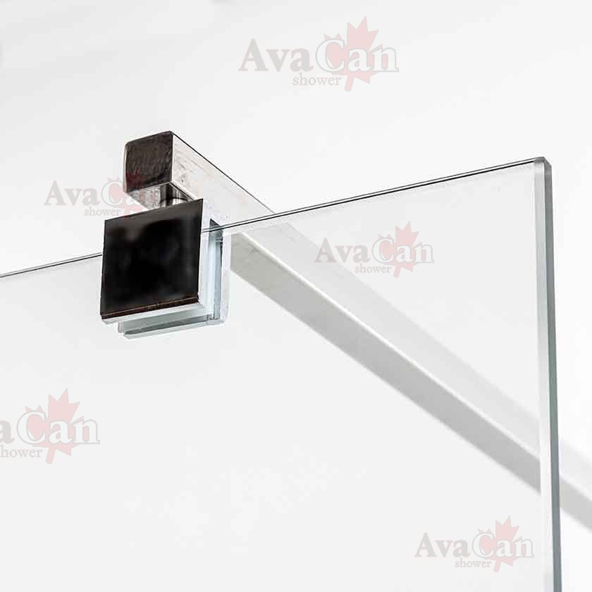 Душевая стенка Avacan MC100 AVA 100x200 стекла прозрачные, профиль хром Душевая стенка Avacan MC100 AVA 100x200 стекла прозрачные, профиль хром