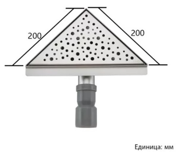 Душевой трап Gappo G82020-1 нержавеющая сталь Душевой трап Gappo G82020-1 нержавеющая сталь