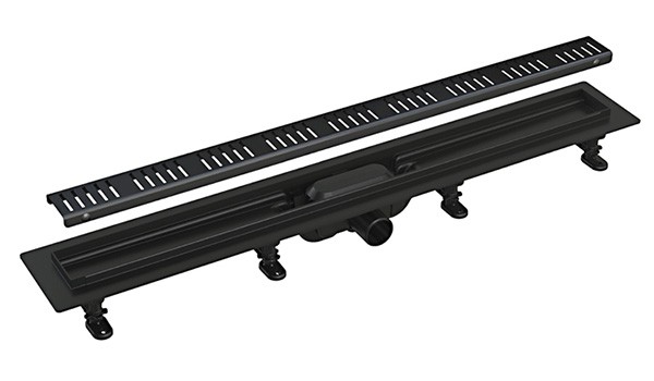 Душевой трап Gappo G88007-56 черный Душевой трап Gappo G88007-56 черный