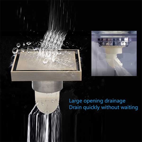 Душевой трап Gappo G81005-4 бронза Душевой трап Gappo G81005-4 бронза